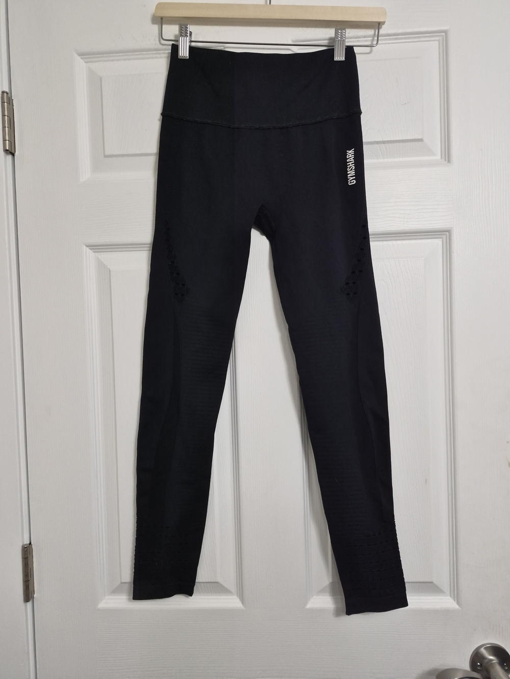 Gymshark Kids Black High-Waist Leggings